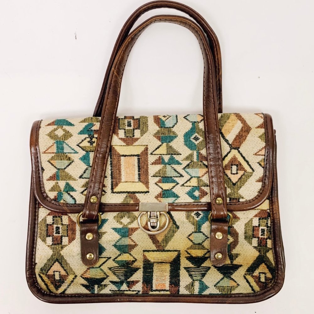 Vintage Bohemian Tapestry Bag